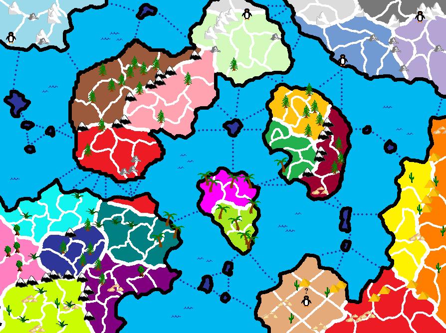 the map
